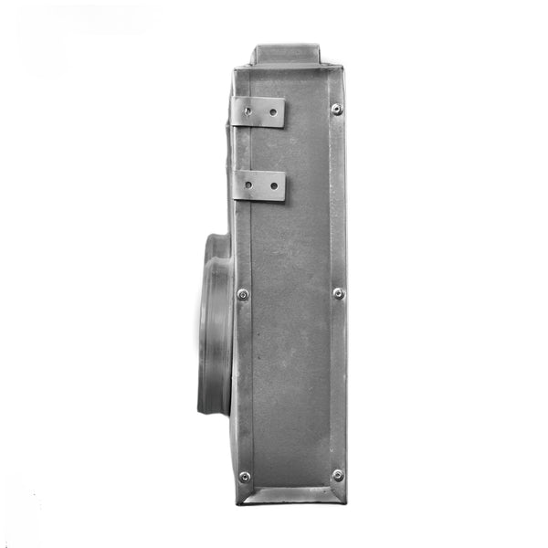Side of 48 Inch 1 Slot Linear Air Vent Plenum Box - 48 Inch 1 Slot Linear Diffuser HVAC Duct - Texas Buildmart
