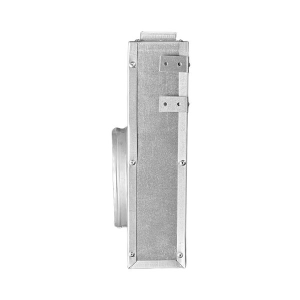 Side of 60 Inch 1 Slot Linear Air Vent Plenum Box - 60 Inch 1 Slot Linear Diffuser HVAC Duct - Texas Buildmart