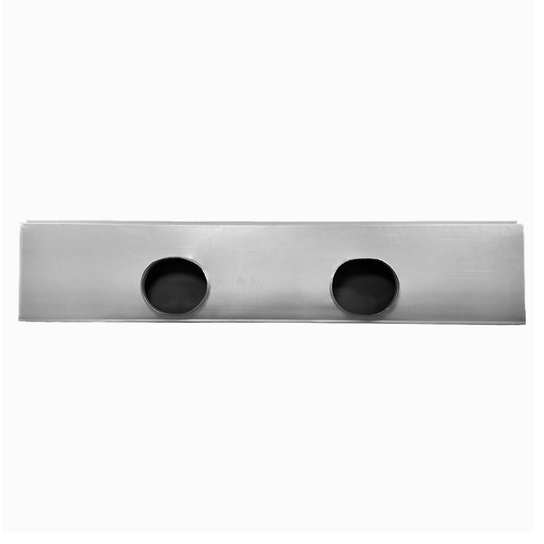 Top of 72 Inch 1 Slot Linear Air Vent Plenum Box - 72 Inch 1 Slot Linear Diffuser HVAC Duct - Texas Buildmart