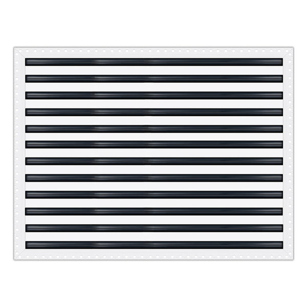 BUILDMART - 30x24 Mud In Air Vent Cover - Drywall Mud-in White Air Vent - Mud Linear Slot Diffuser - Register Grille for Ceiling and Walls - Texas Buildmart