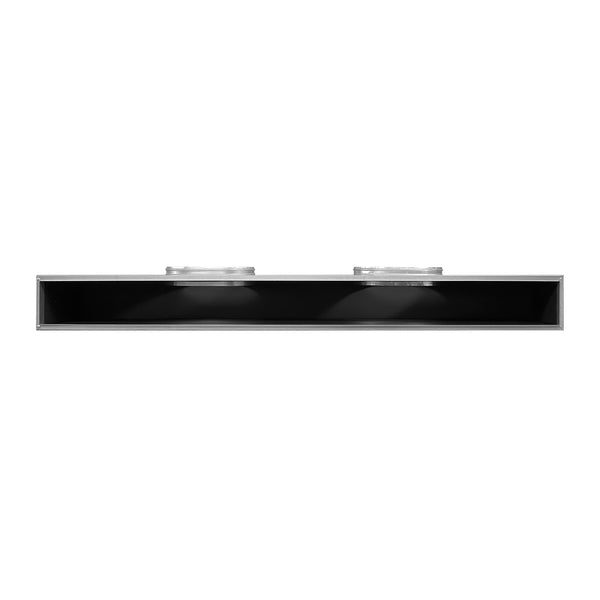 Front of 60 Inch 3 Slot Linear Air Vent Plenum Box - 60 Inch 3 Slot Linear Diffuser HVAC Duct - Texas Buildmart