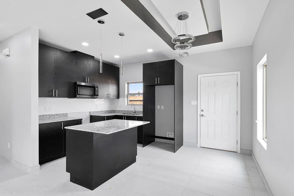 Lifestyle 2 of 24x16 Modern Air Vent Cover Black - 24x16 Standard Linear Slot Diffuser Black - Texas Buildmart